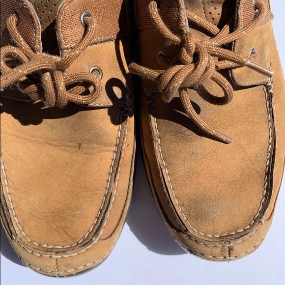 FLORSHEIM QUALITY MENS SIZE 9 M SUEDE MOCCASINS - Picture 2 of 4